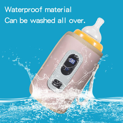 5 فولت سخان زجاجة محمول شحن USB مثالي لتسخين حليب الطفل أثناء السفر مضغوط خفيف الوزن وسهل النقل