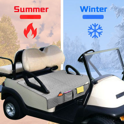 Advanced PU Golf Cart Heated Seat Cushion  The Ultimate Solution For DC/AC Power Source