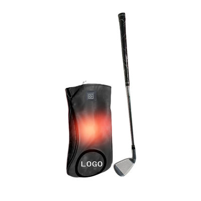غطاء الرأس المُسخّن بالجلد الممتاز للجولف OEM #1 #3 #5 Driver Fairway Hybrid Headcovers Custom Logo غطاء الرأس للجولف