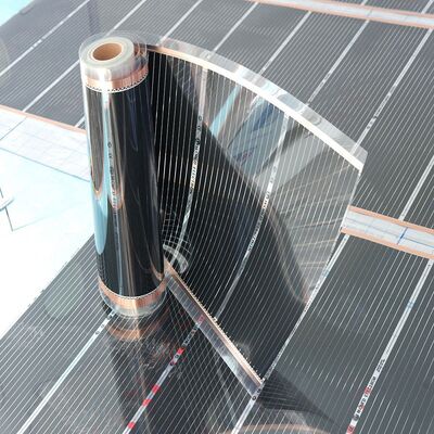 غشاء تسخين كهربائي من الجرافين، تحكم ذكي في درجة الحرارة شفاف، عنصر تسخين كهربائي مريح بدرجة حرارة ثابتة