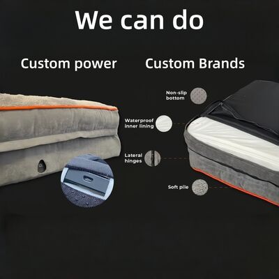 OEM سرير الكلب الذكي مع مراقبة الصحة، تطبيق تتبع النوم / القلب / التنفس للجرو الكلب الكبير سلامة العقل