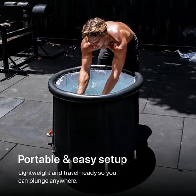 حمام الجليد حوض غطس بارد مع بناء أكريليك دائم الطاقة التبريد وواجهة لمسة سهلة الاستخدام للعلاج الطبيعي