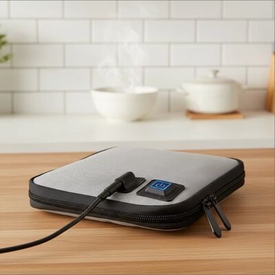 كيس التدفئة السندويش المحمول حسب الطلب USB كهربائي 12 فولت سخان الطعام للسيارة المنزلية والاستخدام الخارجي