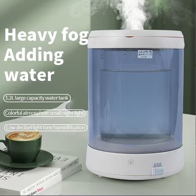 High-capacity 1.2L USB-Rechargeable Quiet Smart Home Car and Home Office Air Humidifier for Large Room