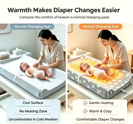 baby heating pad gentle temperature control soft fabric safe and effective soothing warmth for newborns and young children