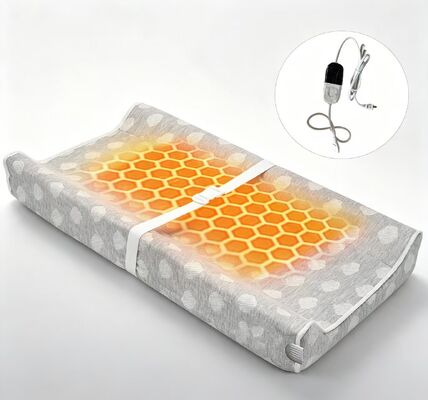 Custom Heated Baby Changing Pad, OEM ODM Supported | Custom Size & Color Heated Diaper Changing Mat with Safety Temperature Control