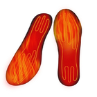 نعل داخلي كهربائي يعمل بالأشعة تحت الحمراء البعيدة لتدفئة القدم لاسلكي بجهاز تحكم عن بعد 55 درجة شيرفوند