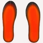 نعل داخلي كهربائي يعمل بالأشعة تحت الحمراء البعيدة لتدفئة القدم لاسلكي بجهاز تحكم عن بعد 55 درجة شيرفوند