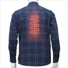 قميص Sheerfond تدفئة طويلة الأكمام ، ملابس داخلية حرارية دافئة من الفلانيل Odm