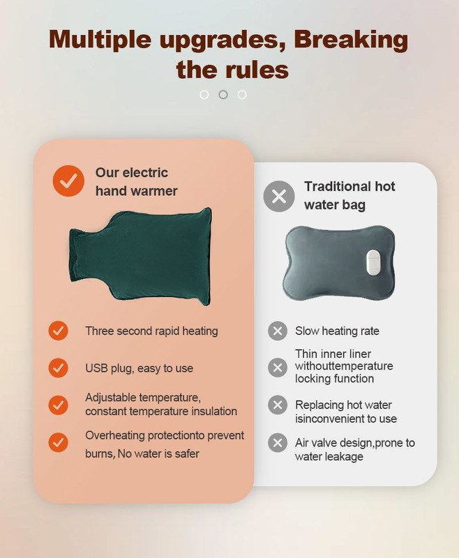 دافئ يد مريح أو وسادة تسخين واسعة تختار مع تصميمنا القابل للتحول