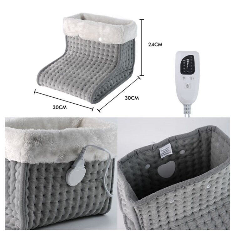 SHEERFOND Portable Winter USB Battery-Powered 220V Eco-friendly Polyester Adjustable Thermostat Ventilation Foot Warmth for