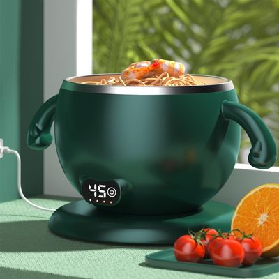 300 مل طعام الأطفال الدافئ وعاء HW01 المحمول الكهربائي الكبير من الفولاذ المقاوم للصدأ طعام الأطفال حاوية الدافئ للسفر